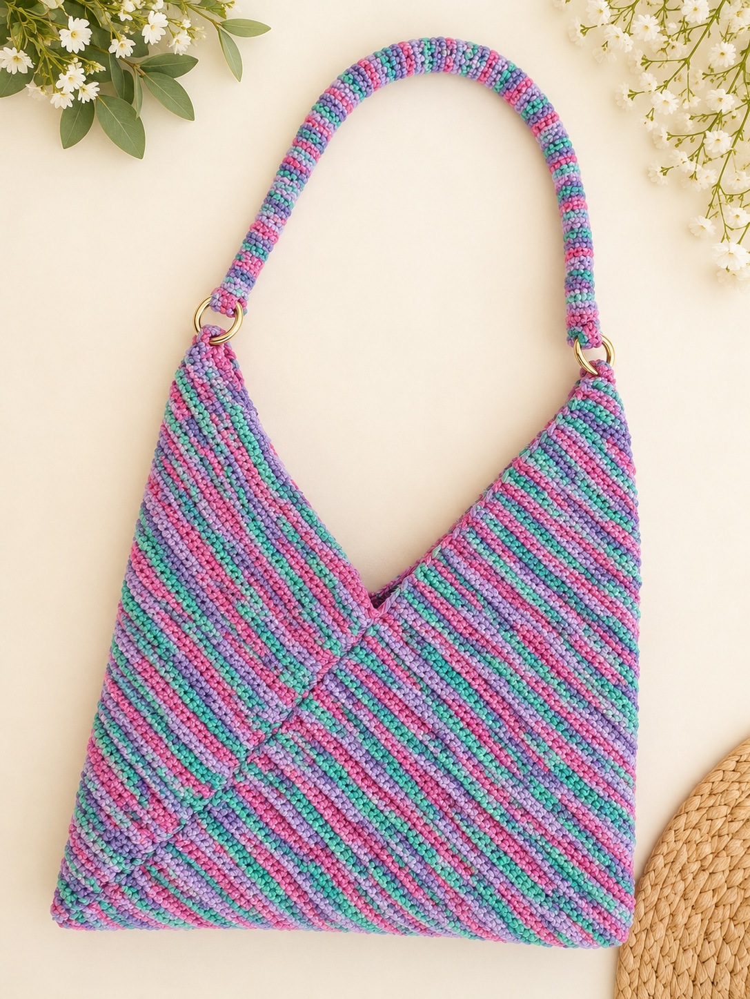 Multi Color Sling Bag